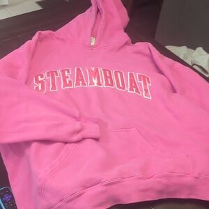 Steamboat Pink Hoodie